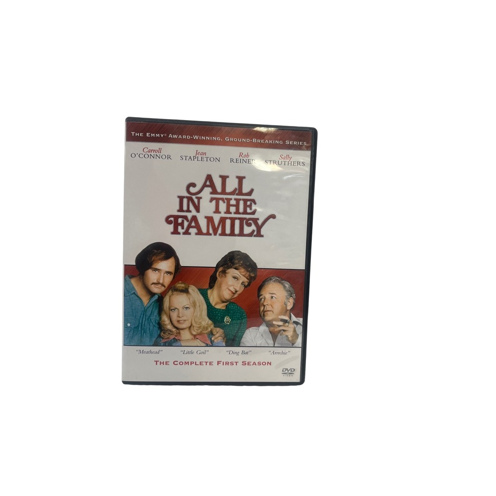 All in the Family The Complete First Season DVD 2002 Carroll O'Connor Sitcom